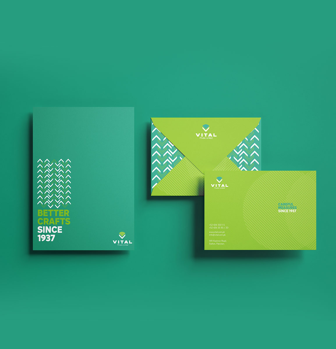 Vital | Branding | Visual Identity and Stationery