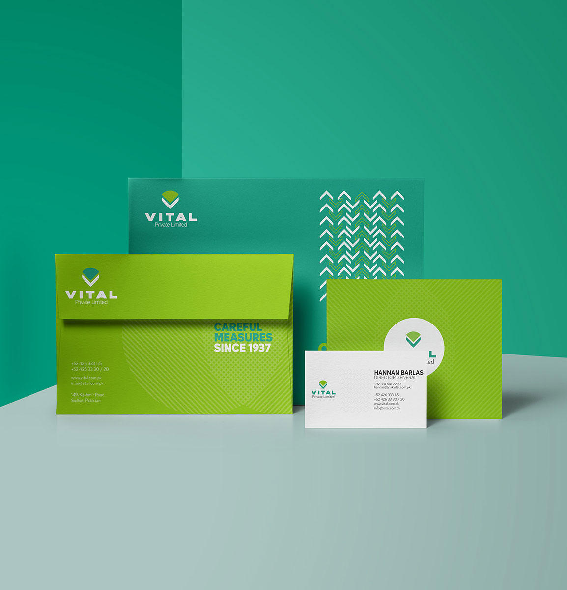 Vital | Branding | Visual Identity and Stationery