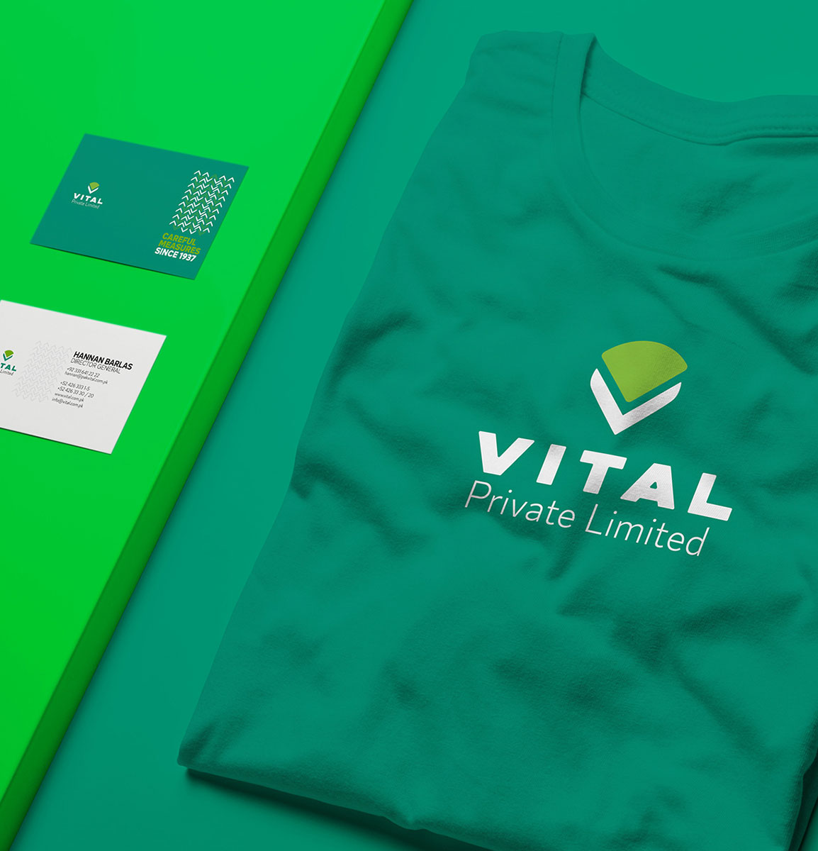 Vital | Branding | Visual Identity and Stationery