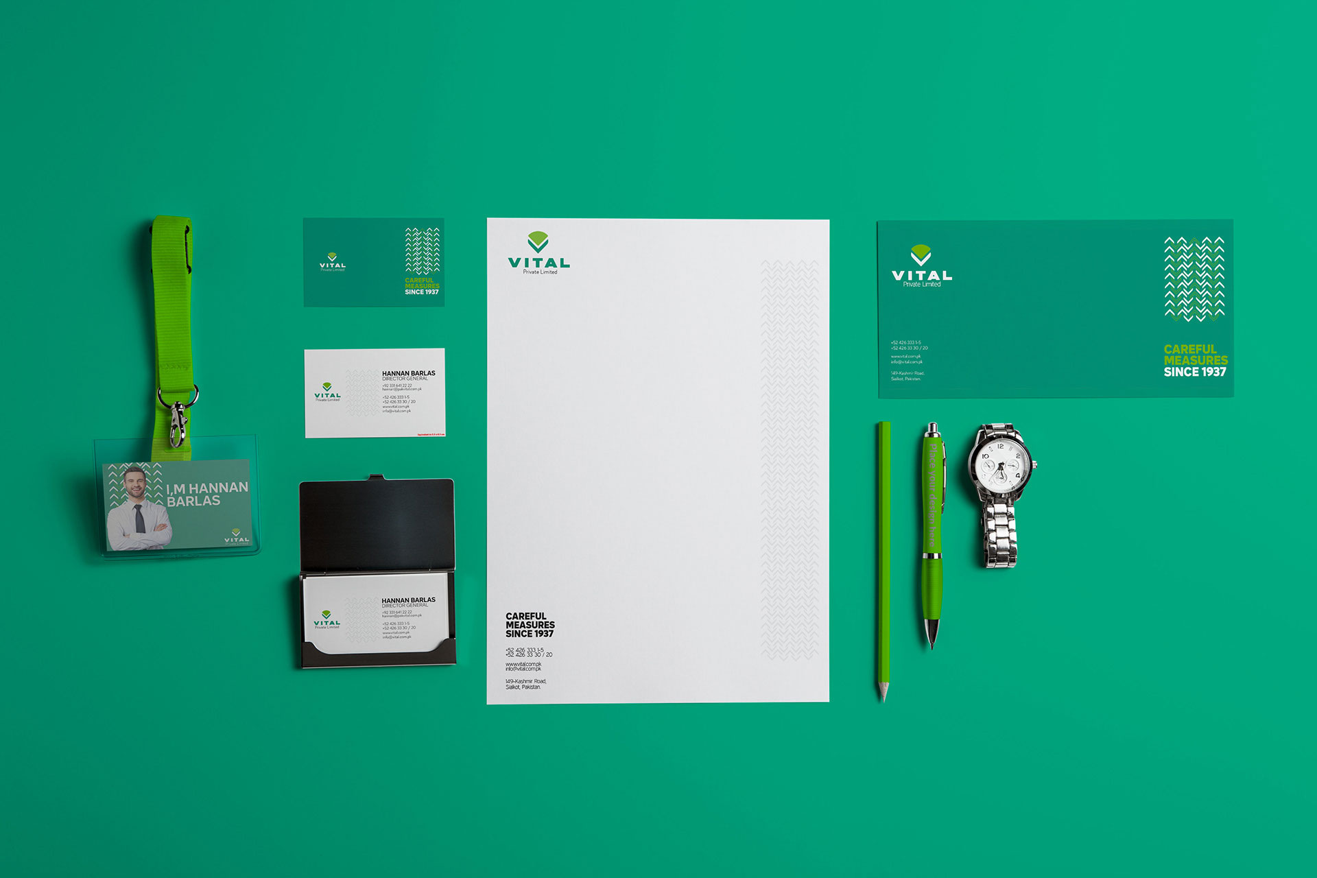 Vital | Branding | Visual Identity and Stationery