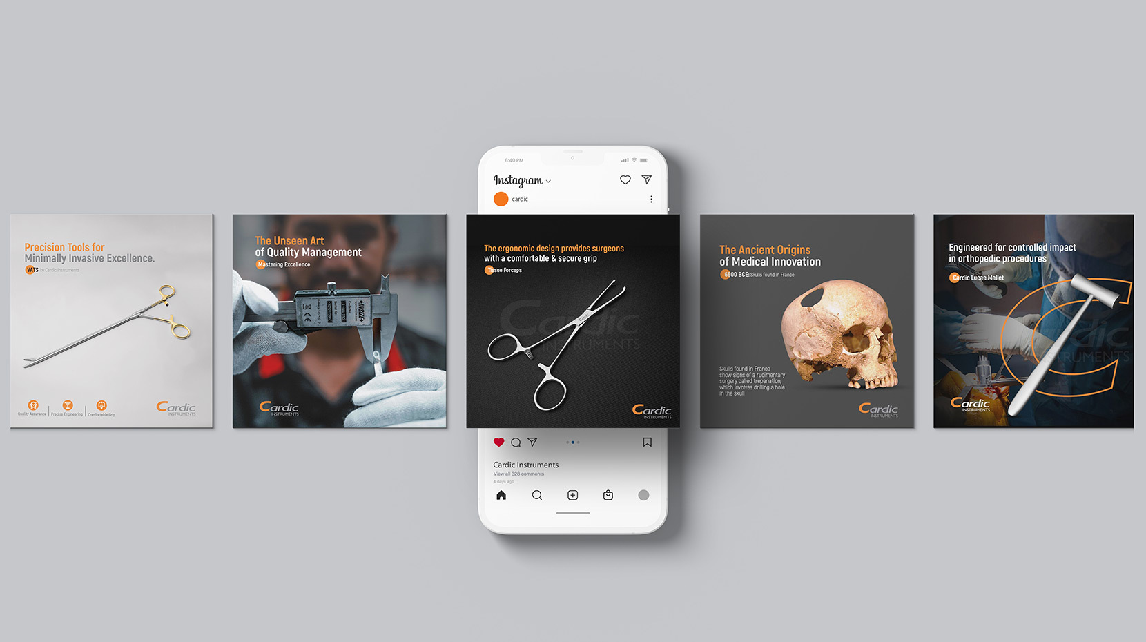 Cardic Instrument | Social Media Portfolio