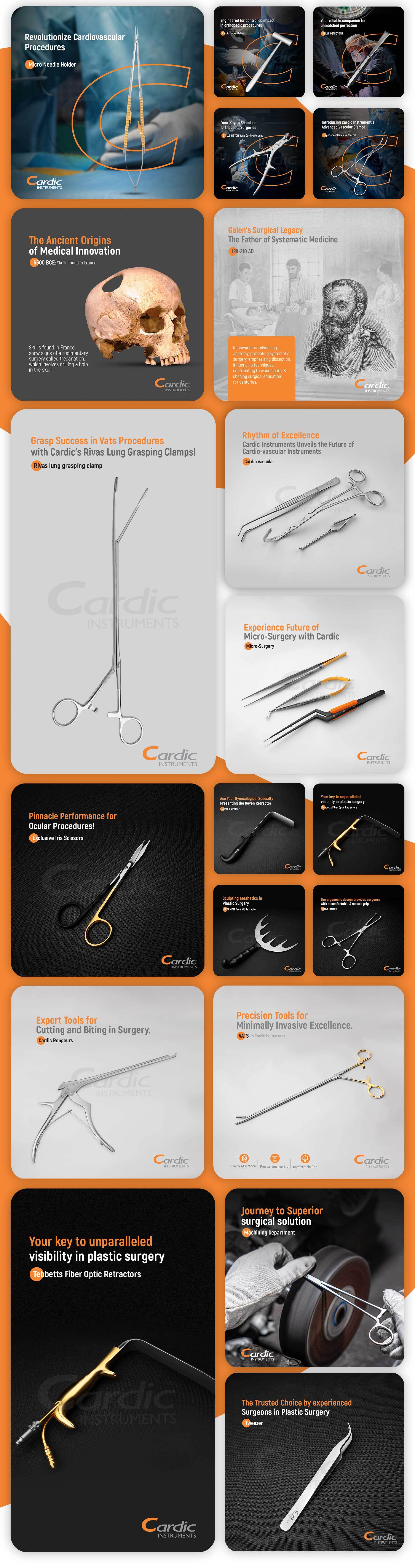 Cardic Instrument | Social Media Portfolio