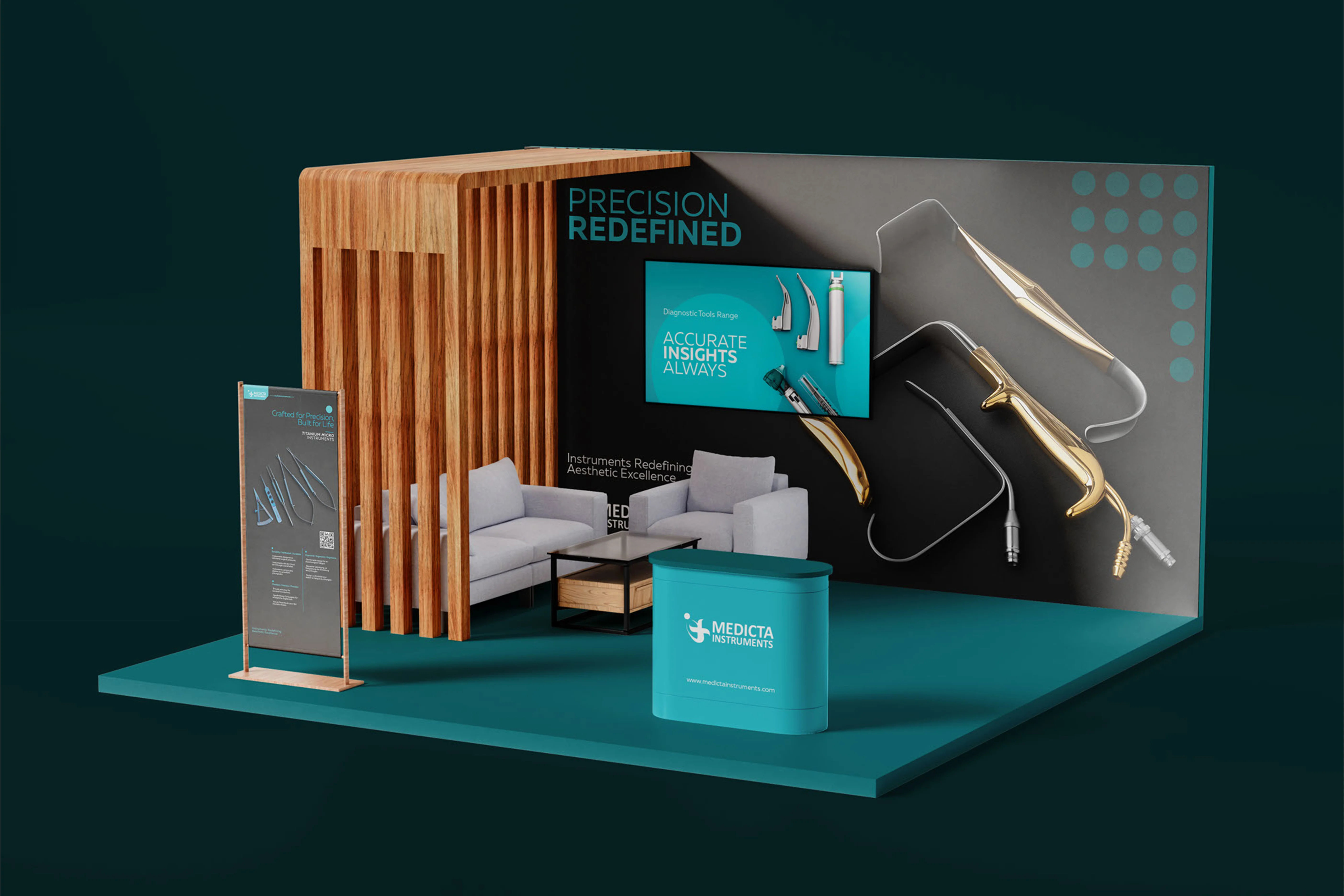 Medicta Exhibition Booth | Posters