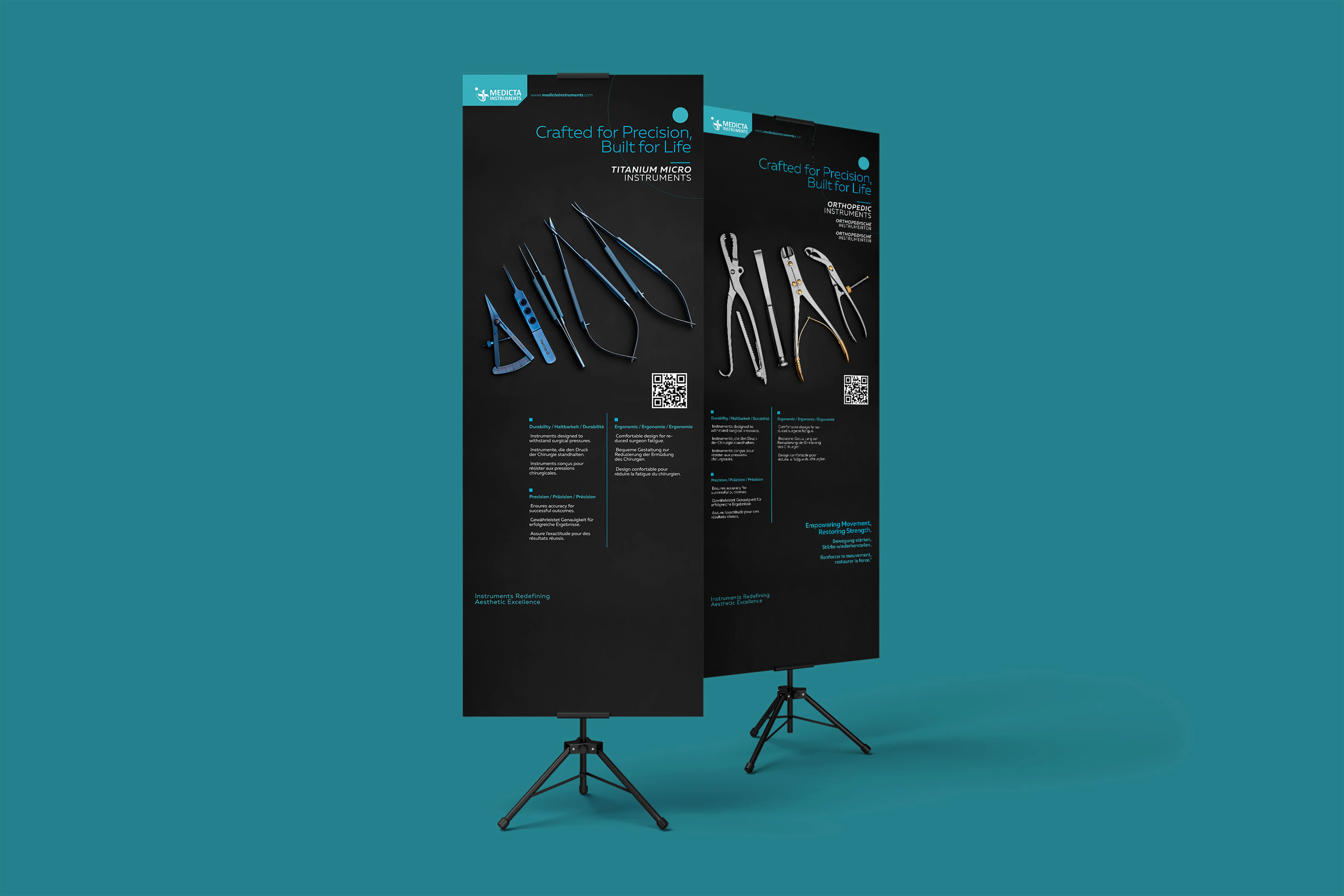 Medicta Exhibition Booth | Posters