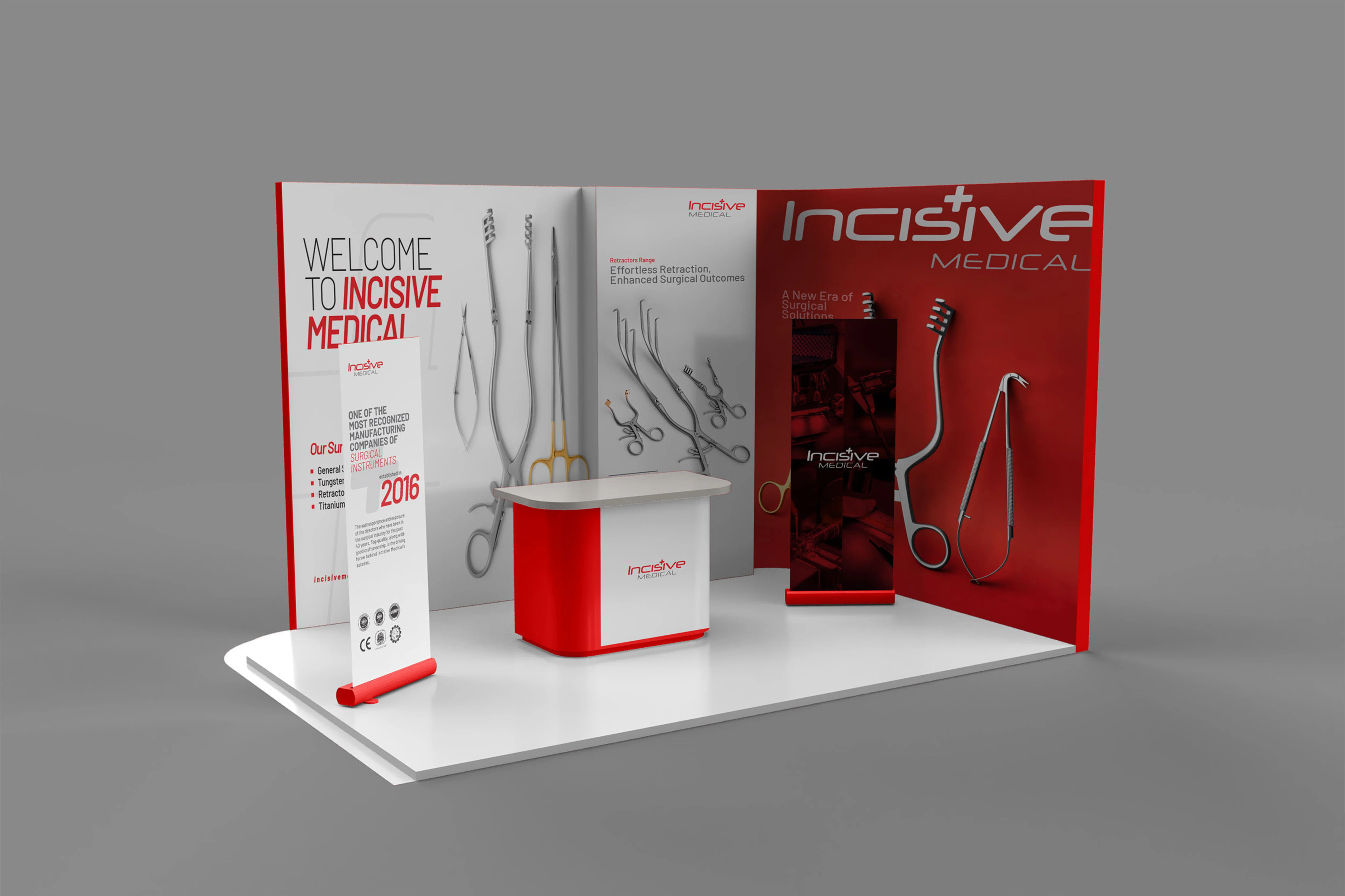 Incisive Medical Exhibition Booth | Posters