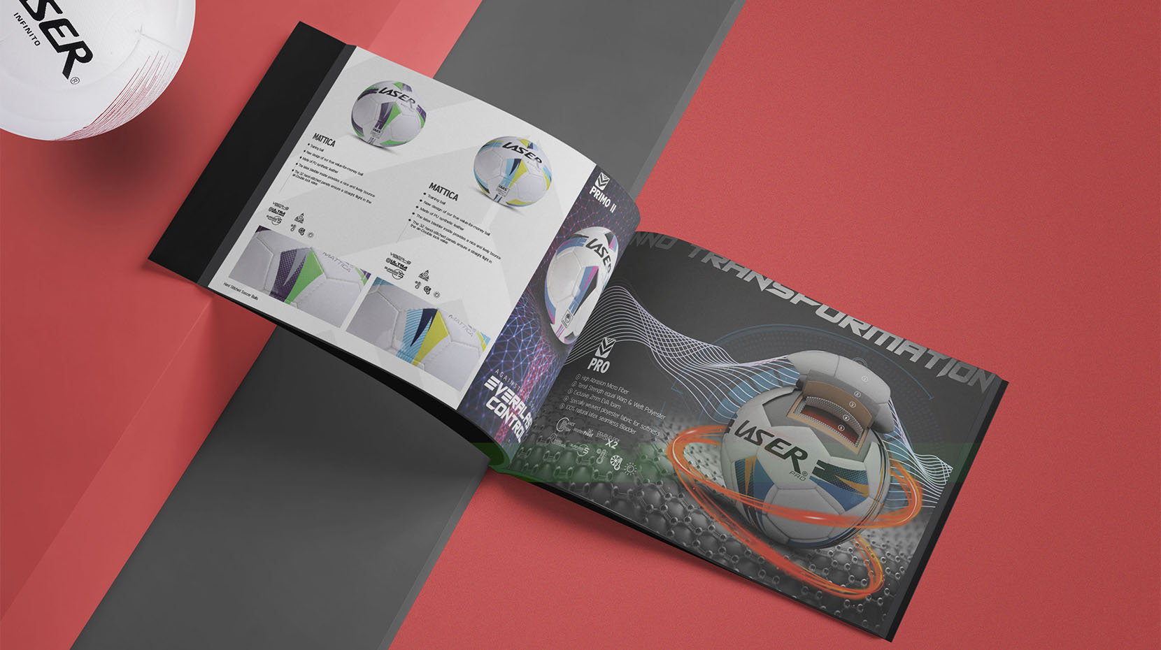 Laser Sports Catalog | Photography | 3D Visualization