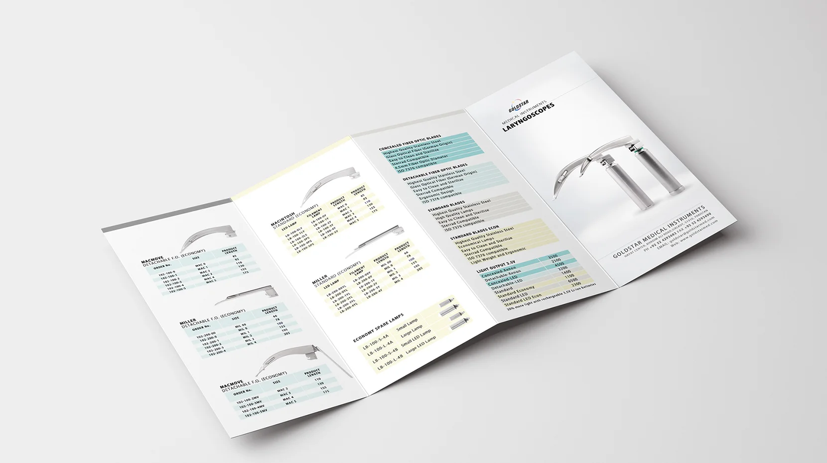Goldstar Laryngoscopes