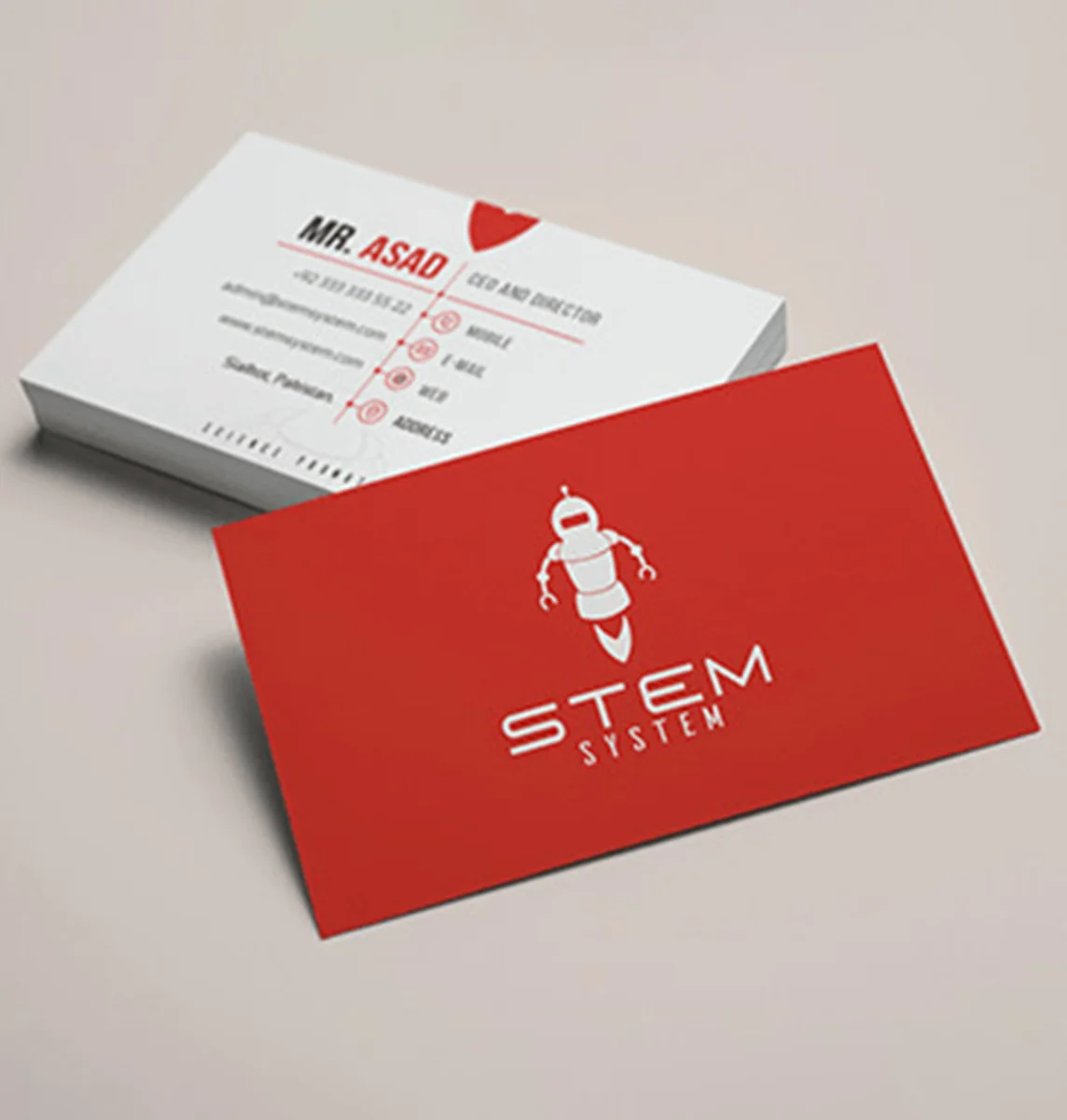Logo & Branding For Education System with guidelines.