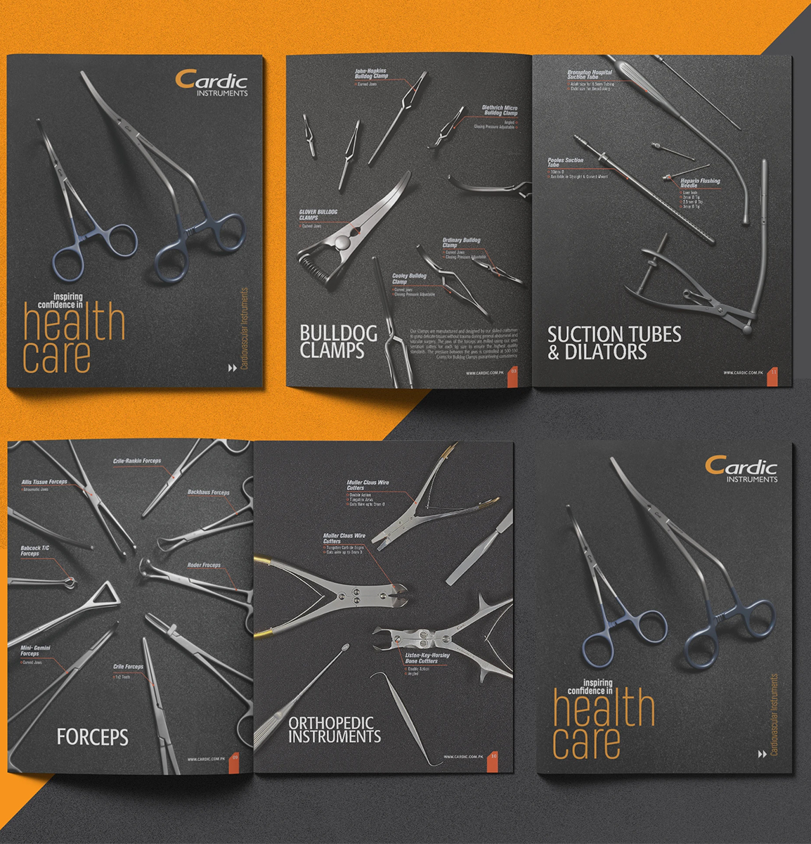 Cardic Instruments Catalog and Poster Series 2019