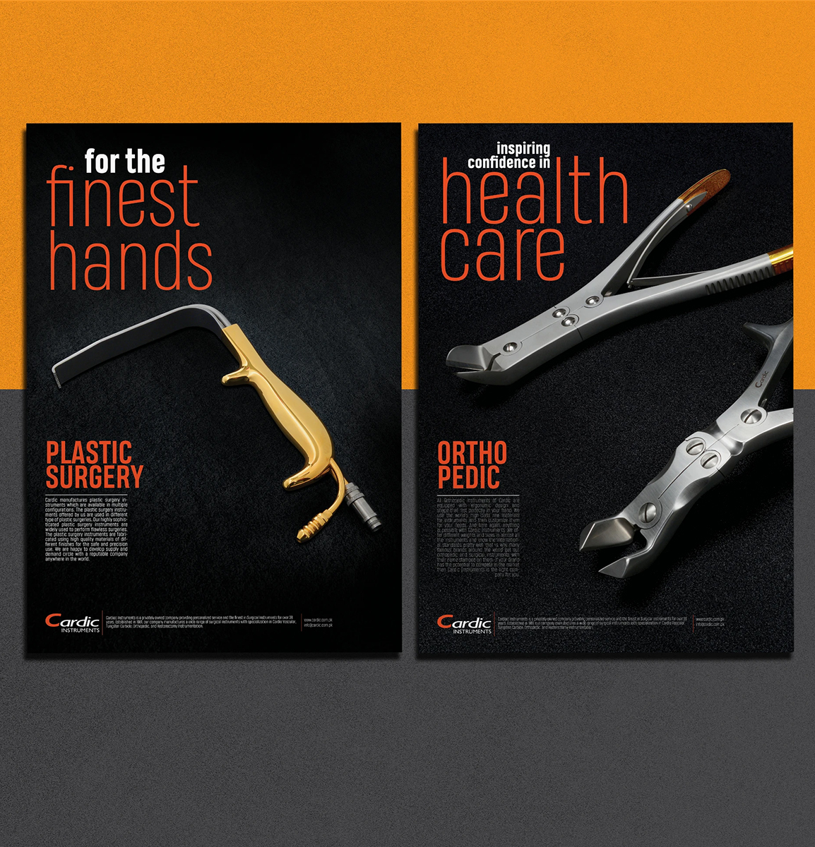 Cardic Instruments Catalog and Poster Series 2019