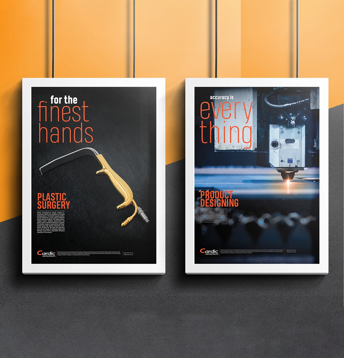 Cardic Instruments Catalog and Poster Series 2019