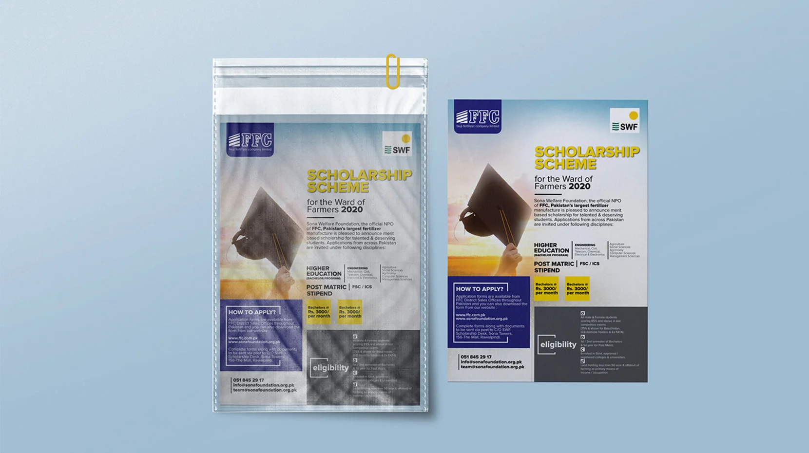 FFC Scholarship Flyer Design