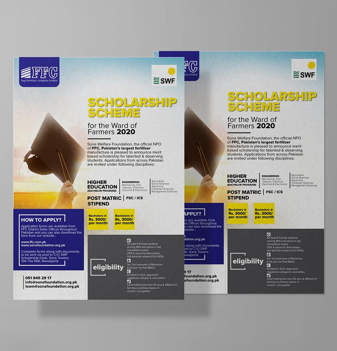 FFC Scholarship Flyer Design