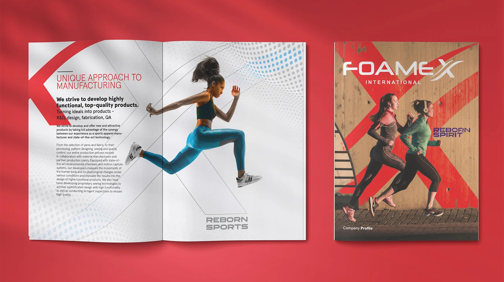 Company Profile | A4 Brochure | Sports